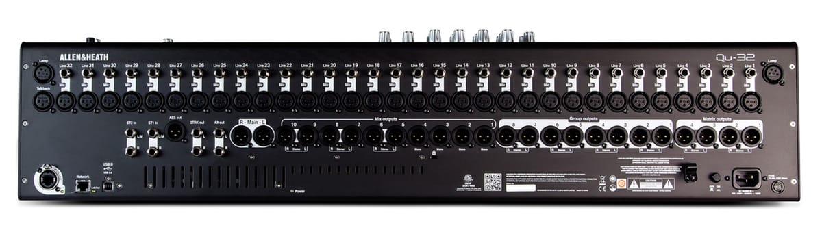 Allen and Heath QU Series 32-Ch Digital Mixer for Live, Studio, and Installation