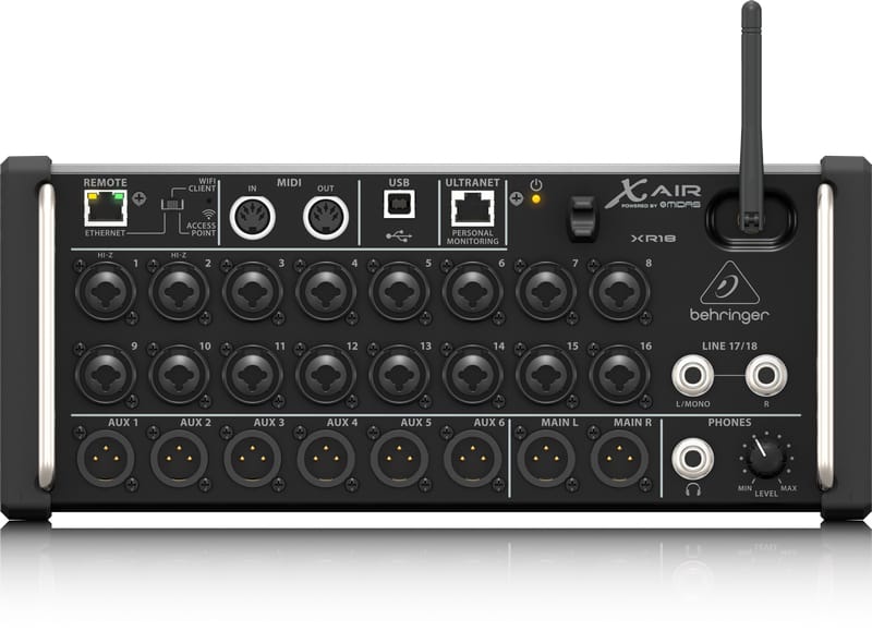 XR18, 18 Channel Digital Mixer From Behringer XR18