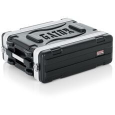 3U Audio Rack Case | 14.25″ Deep | GR-3S Molded PE | Front, Rear Rails