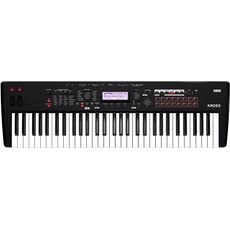 Korg Kross 2 61 Key Synth Workstation Keyboard - white